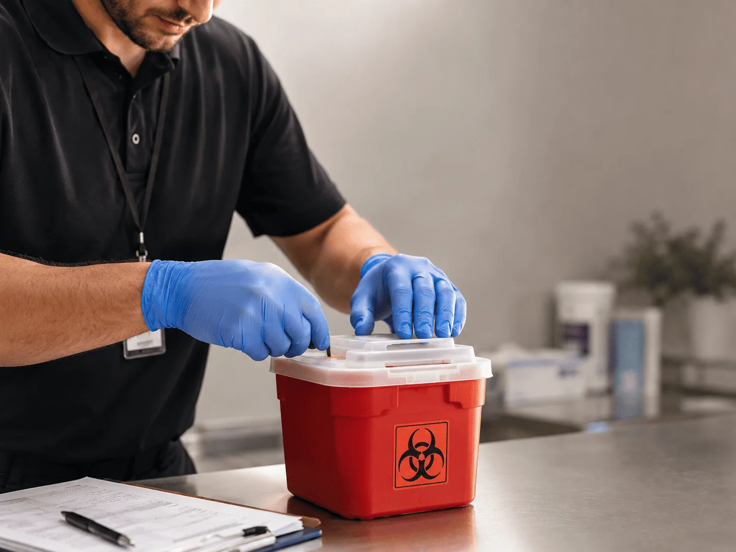 Why choose Sharps Waste Disposal in Serafina, NM